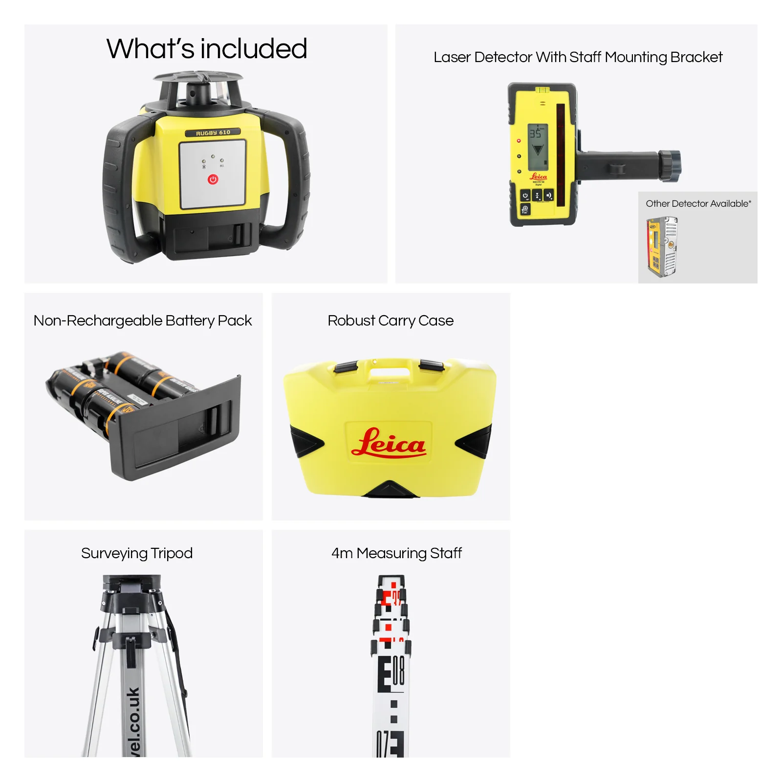 Leica Rugby 610 Premium Kit - Image 8