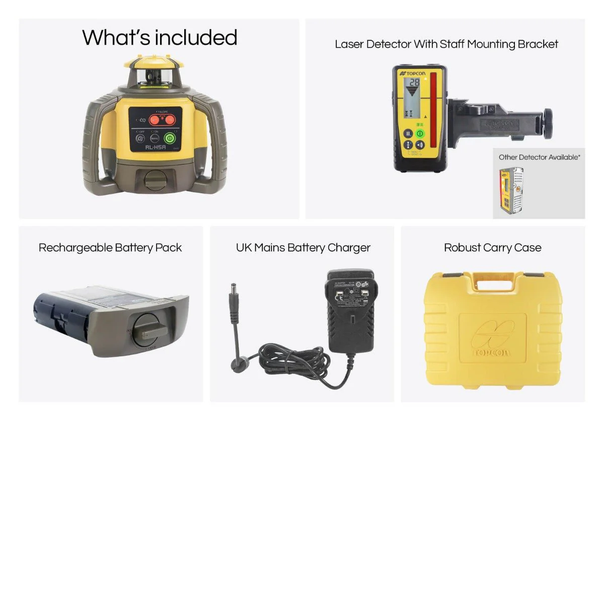 Topcon RL-H5A mm/inch Rotary Base Unit - Image 7