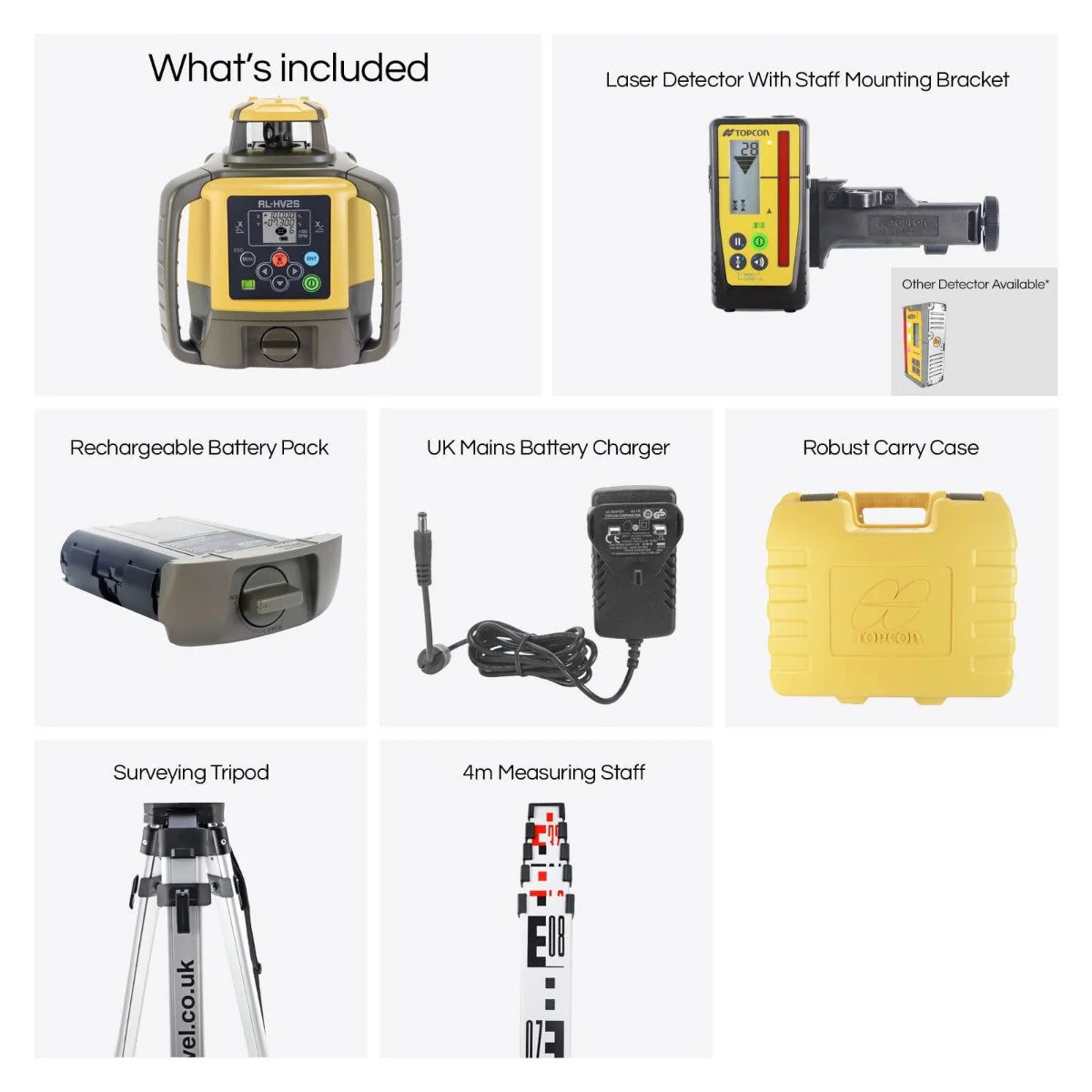 Topcon RL-HV2S mm/inch True Grade Kit - Image 9